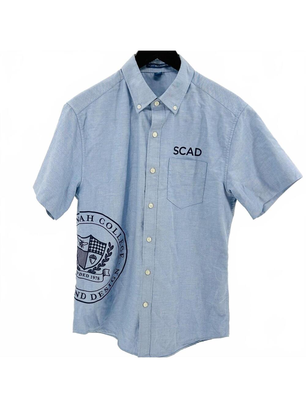 Savannah College of Art and Design SCAD Blue Oxford Shirt